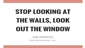 Stop Looking at Walls